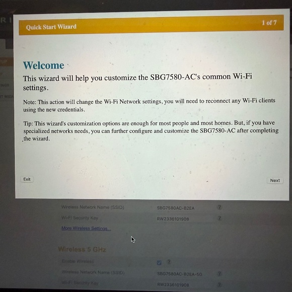 ARRIS Surfboard SBG7580AC 32x8 DOCSIS 3.0 Cable Modem / AC1750 Wi-Fi Router - Picture 3 of 3
